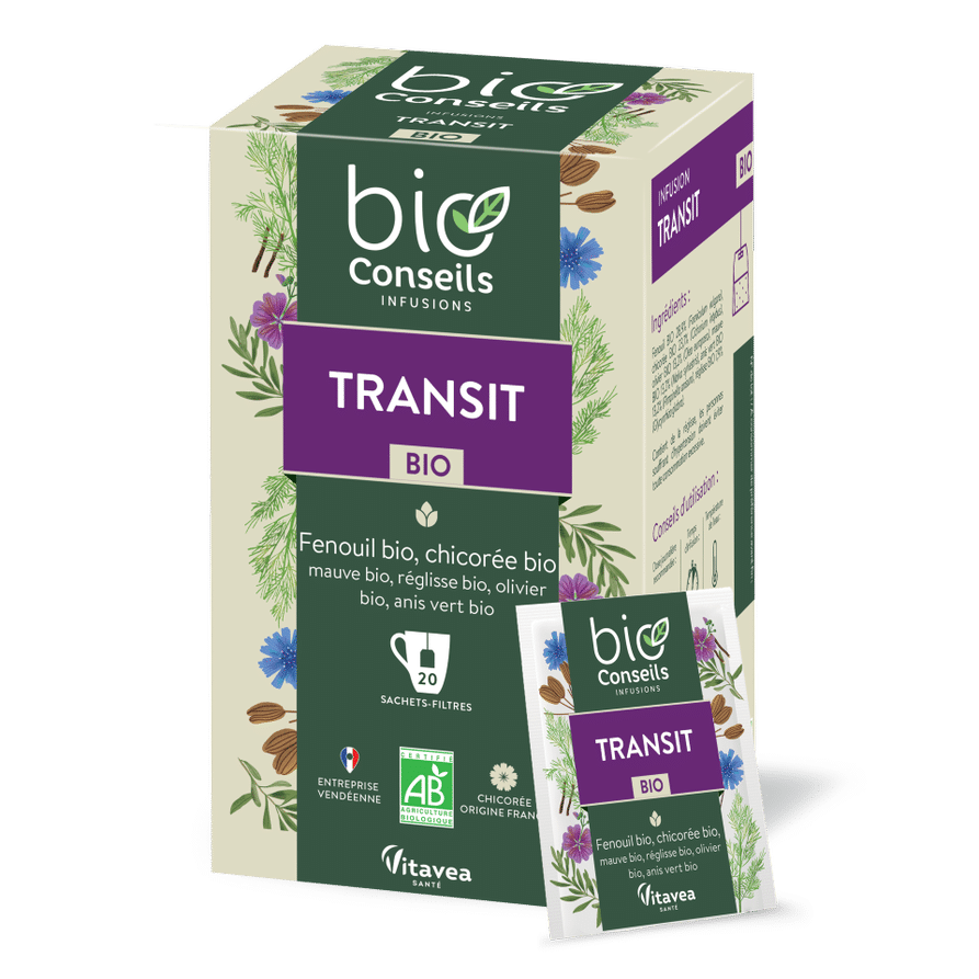Tisane Transit BIO 20 sachets - Marché des Terroirs